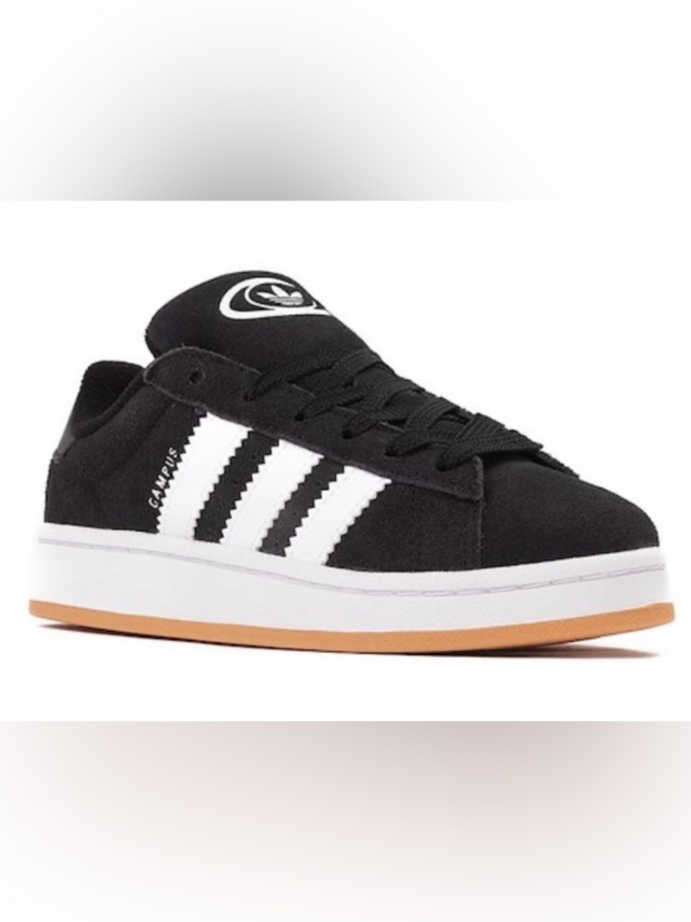 NIB [adidas] Campus '00s Athletic Sneakers Shoes Black/White Youth/Kids Sz 5